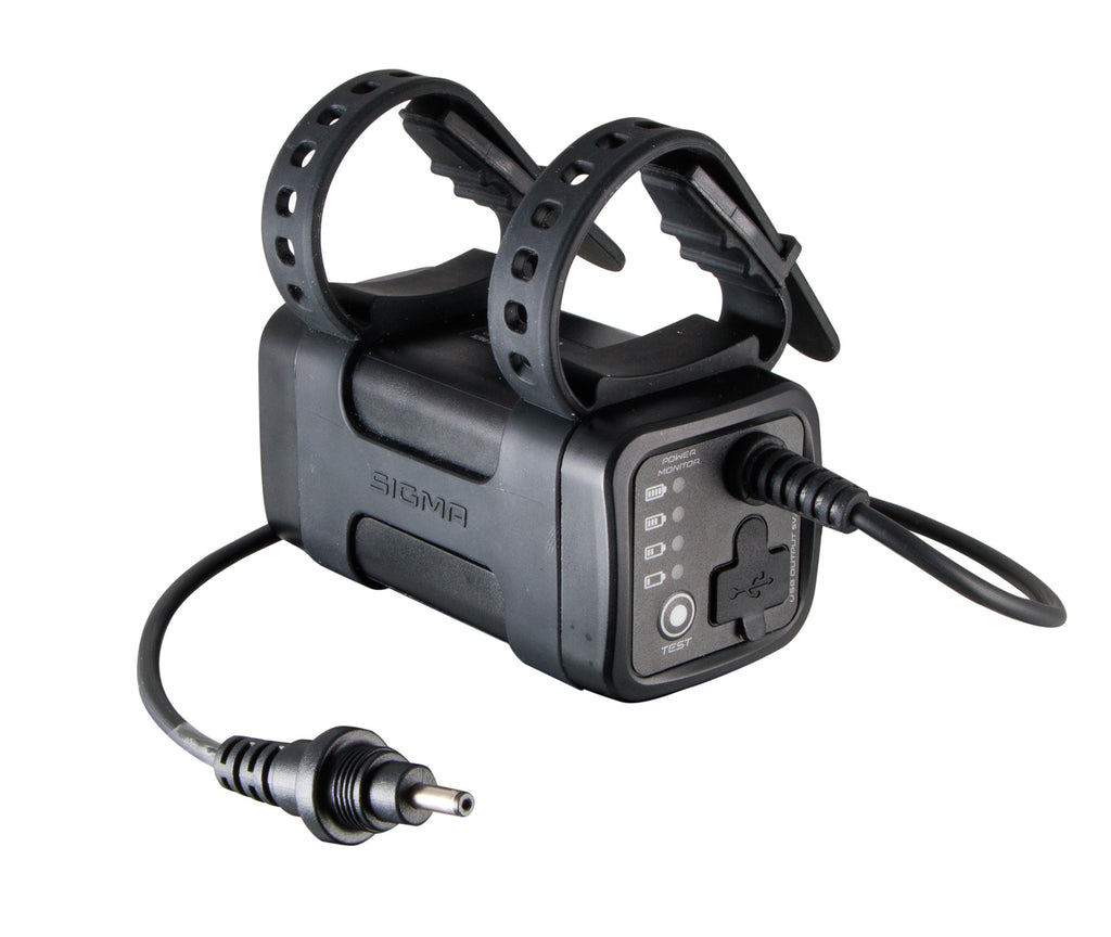Sigma buster 2000 lumen helmlamp accu li-on oplader afstandbediening