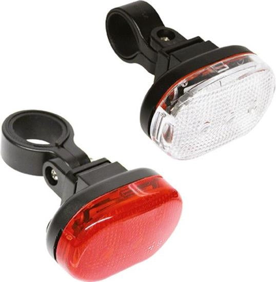 Edge verlichtingset city - 3 led - voor + achter - inclusief batterijen