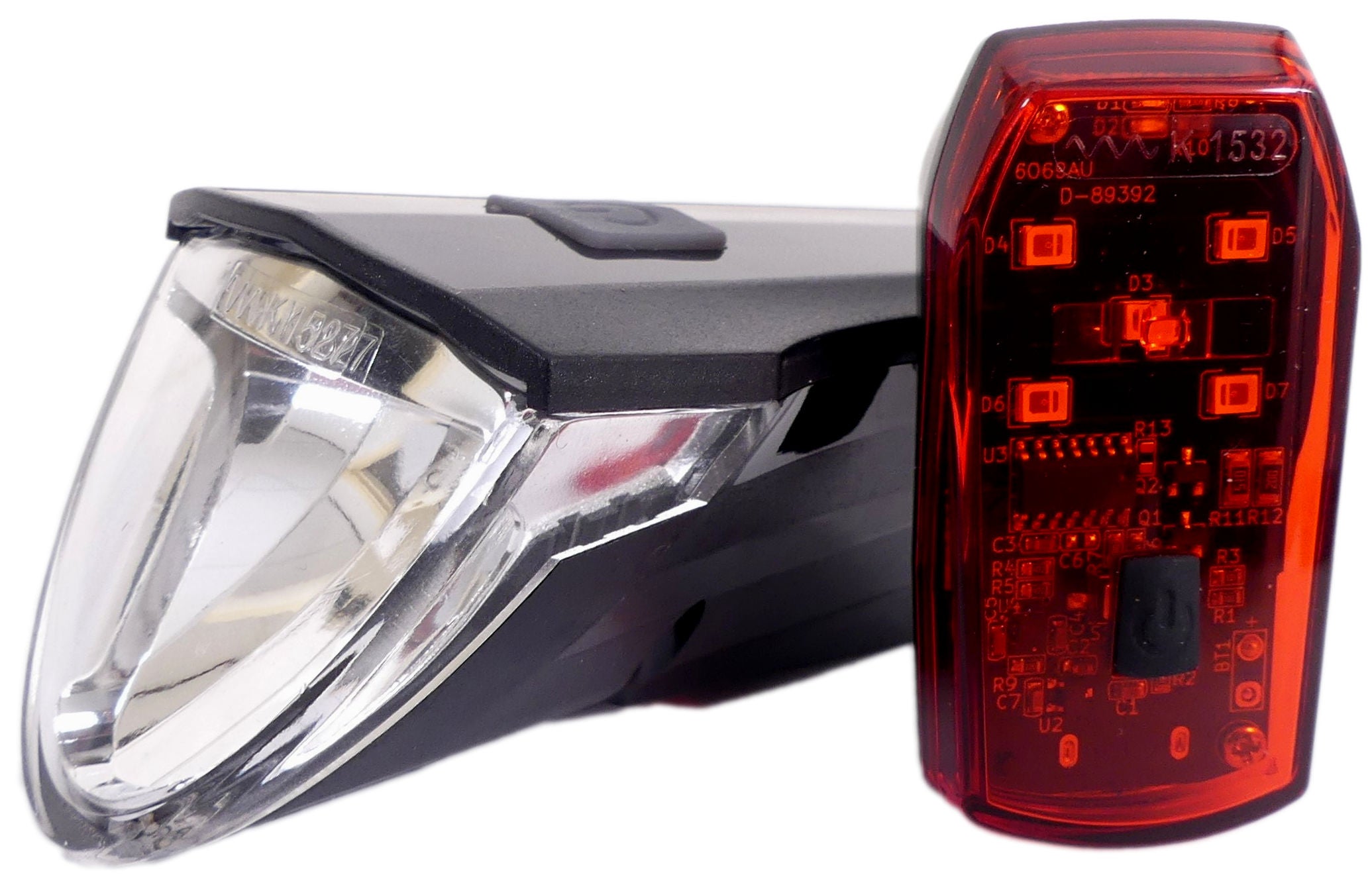 Edge verlichtingsset razor 60 lux - usb - stvzo gokeurd (incl. remlichtfunctie)