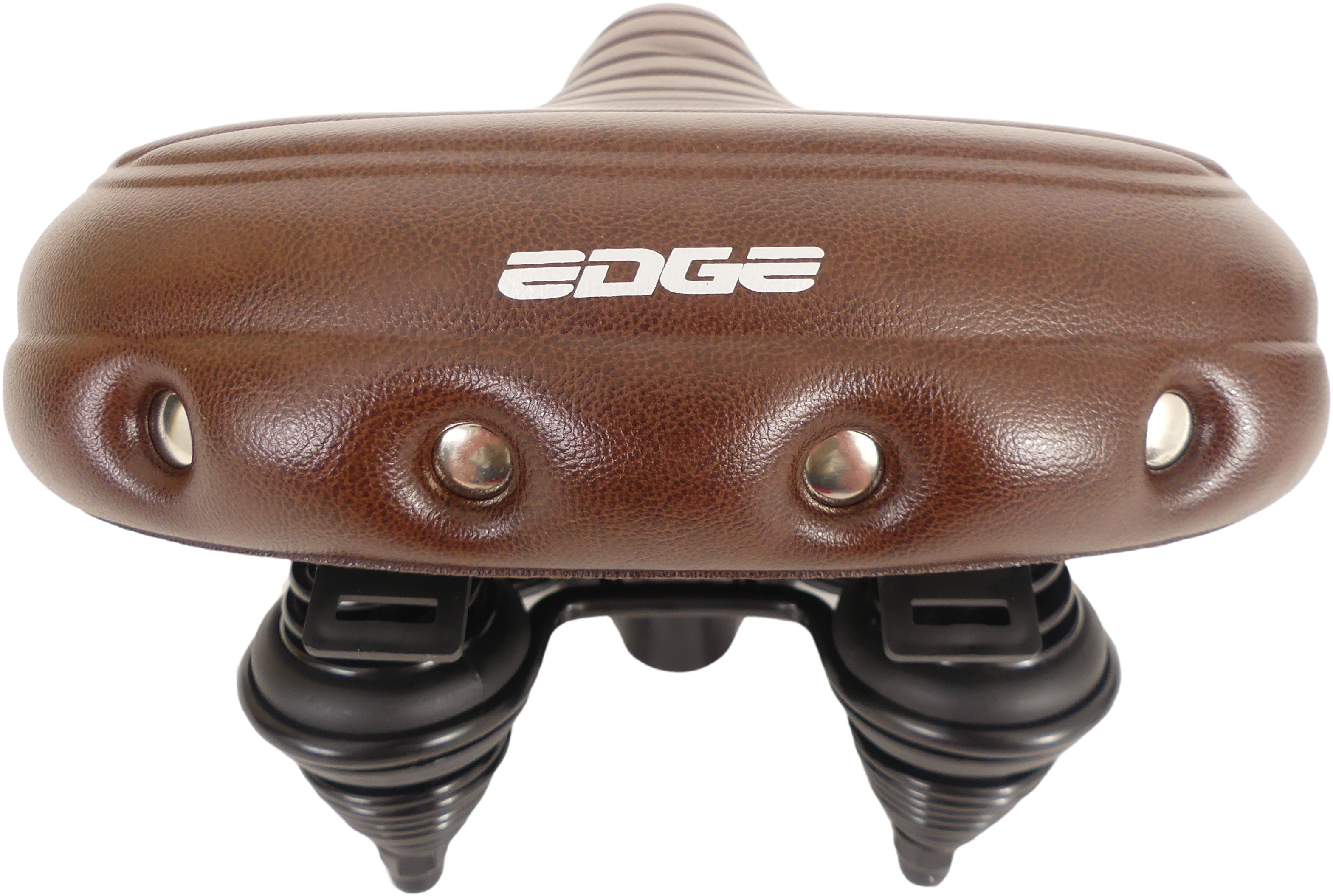 Edge fietszadel urban xl wave - bruin