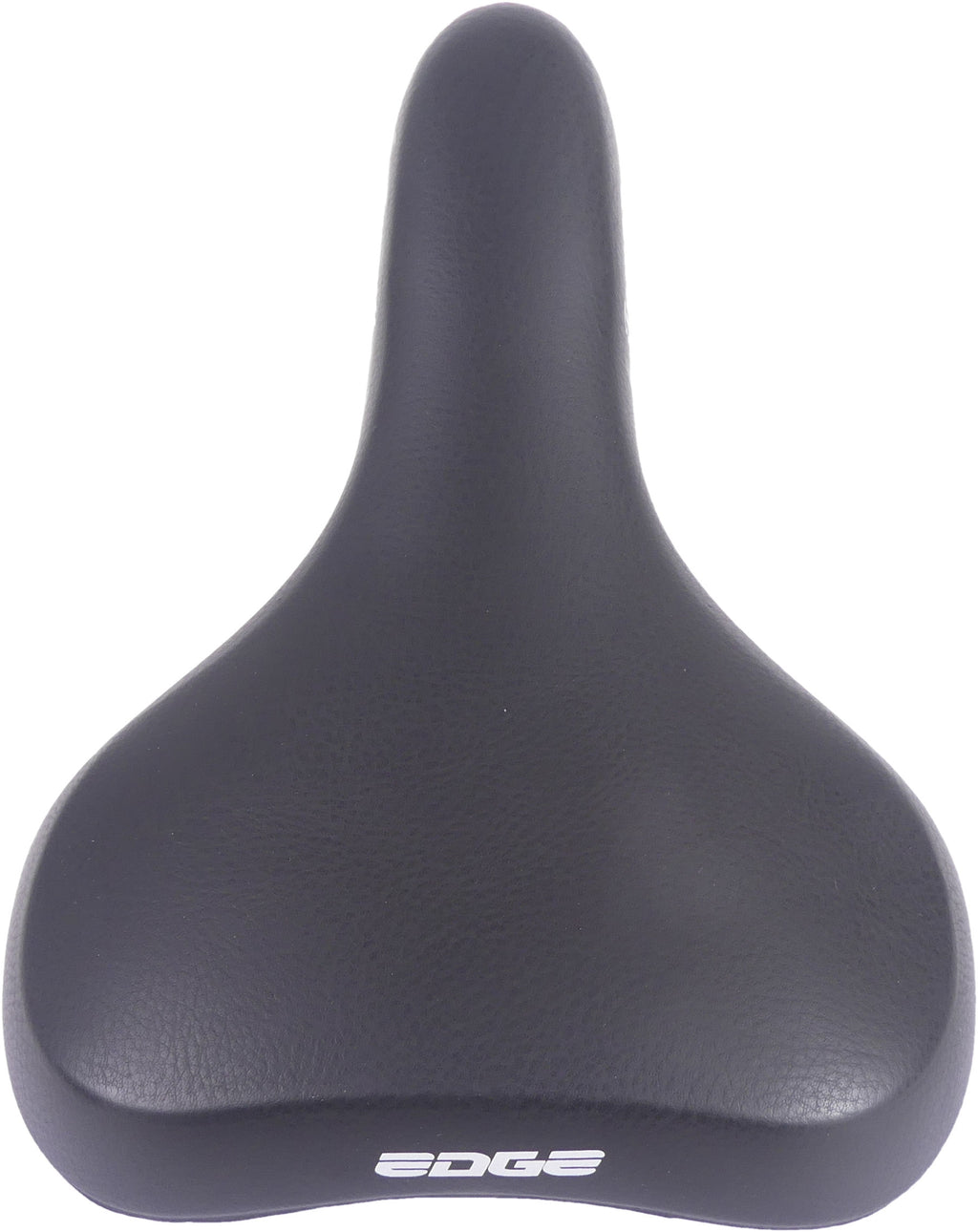 Fietszadel Edge Towny met memory foam - zwart