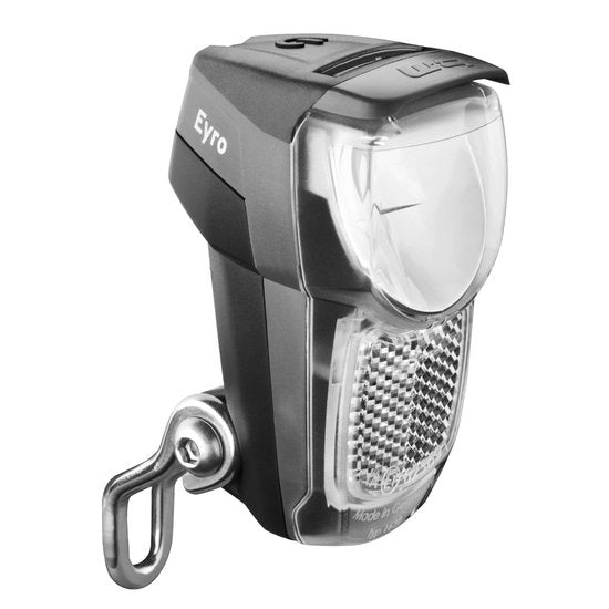koplamp lumotec iq eyro - 30 lux - usb oplaadbaar