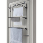 Tomado metaltex gale droogrek 11 m drooglijn 57x31x98 cm zwart
