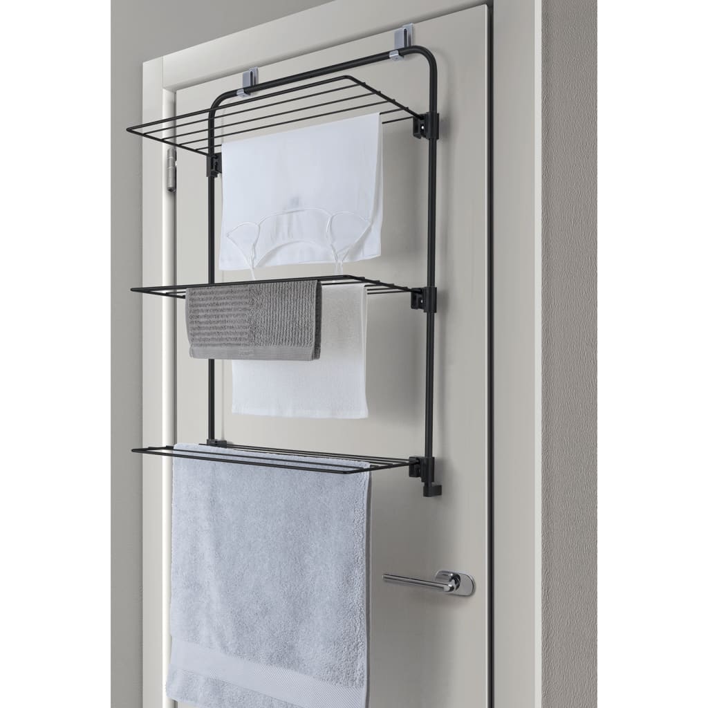 Tomado metaltex gale droogrek 11 m drooglijn 57x31x98 cm zwart