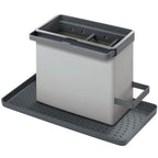 Metaltex kitchen helpers tidy tex gootsteen organiser 24x13x14 cm grijs