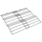 Metaltex verschuifbaar kruidenrek 26-51 cm zwart metaal