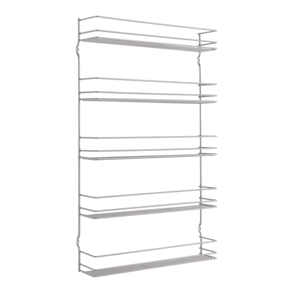 Metaltex space saver smart kitchen pepito kruidenrek 5 etages 36x8x58 cm zilver