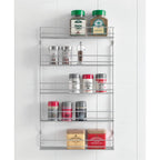 Metaltex space saver smart kitchen pepito kruidenrek 5 etages 36x8x58 cm zilver