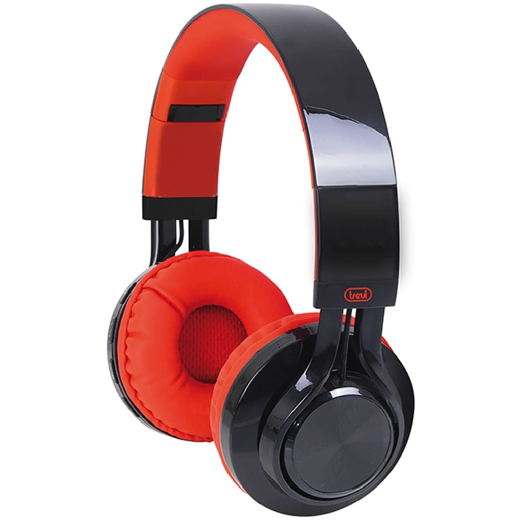 Trevi Trevi Koptelefoon stereo Bluetooth DJ 1300 BTR rood
