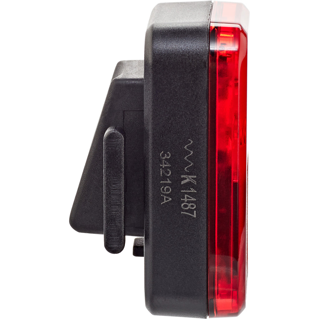 Vdo eco light red rl plus usb achterlicht li-on accu+remlicht aan uit