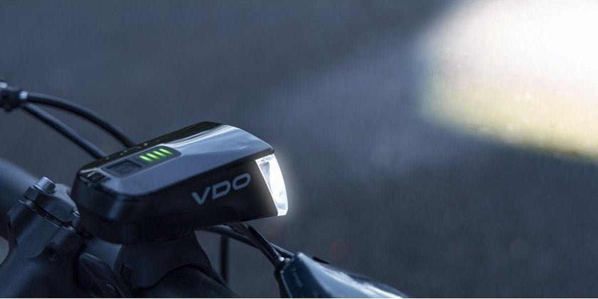 Vdo eco light m60fl koplamp usb led 60 lux li-on + micro usb kabel