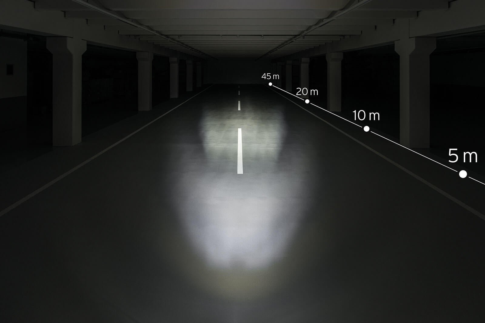 koplamp busch und müller lumotec upp n plus met standlicht voor naafdynamo - 30 lux