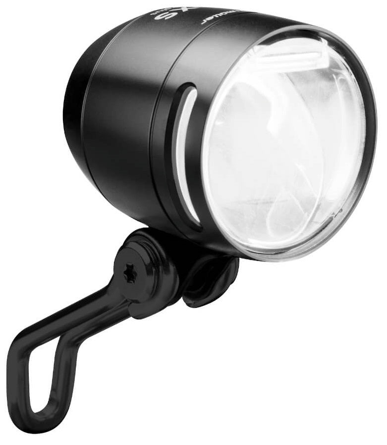 koplamp busch und müller lumotec iq-xs t senso voor naafdynamo - 70 lux - zwart