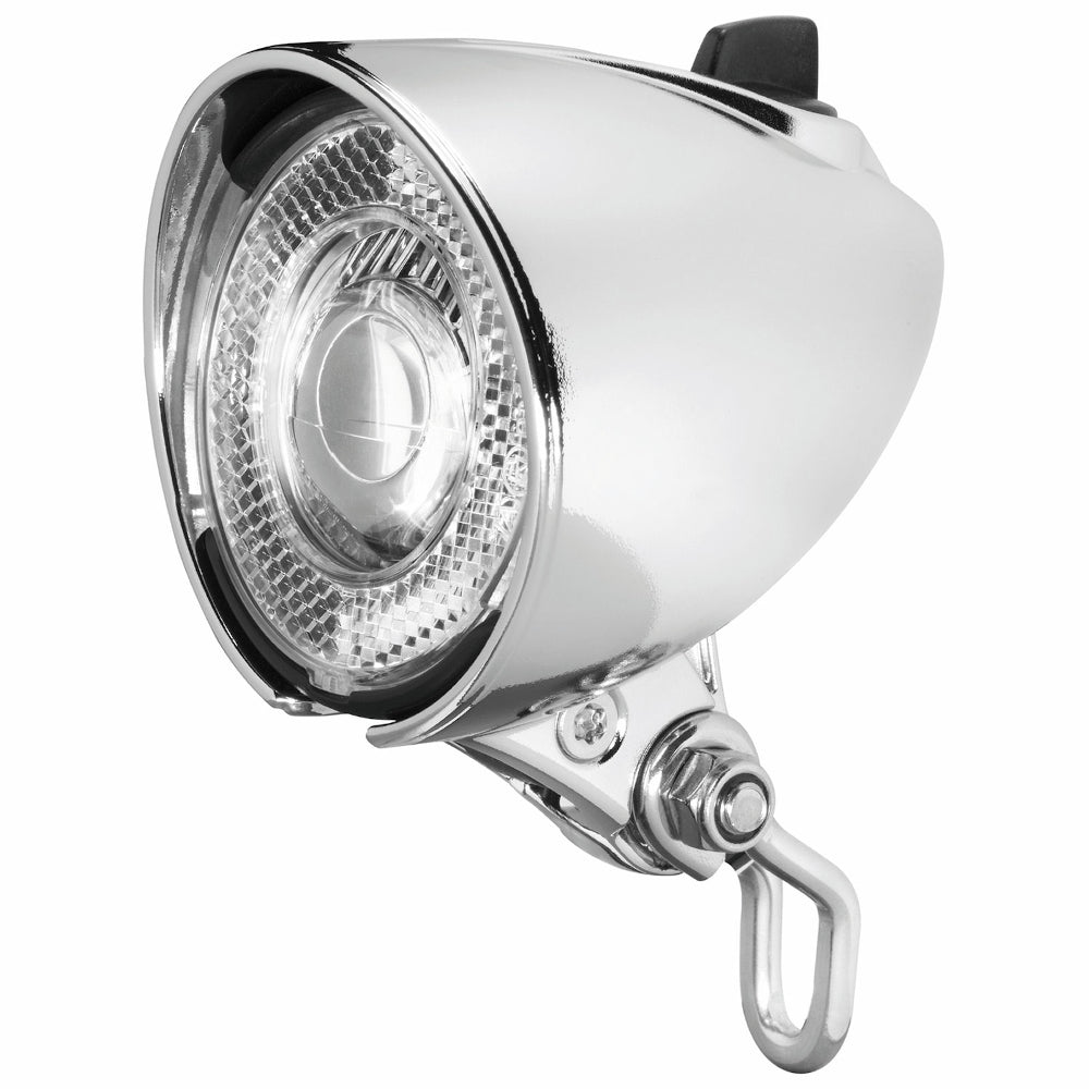 Busch + müller koplamp busch und müller lumotec classic n retro look 25 lux - rvs