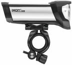 busch muller koplamp busch und müller ixon core usb oplaadbaar 50 lux zilver