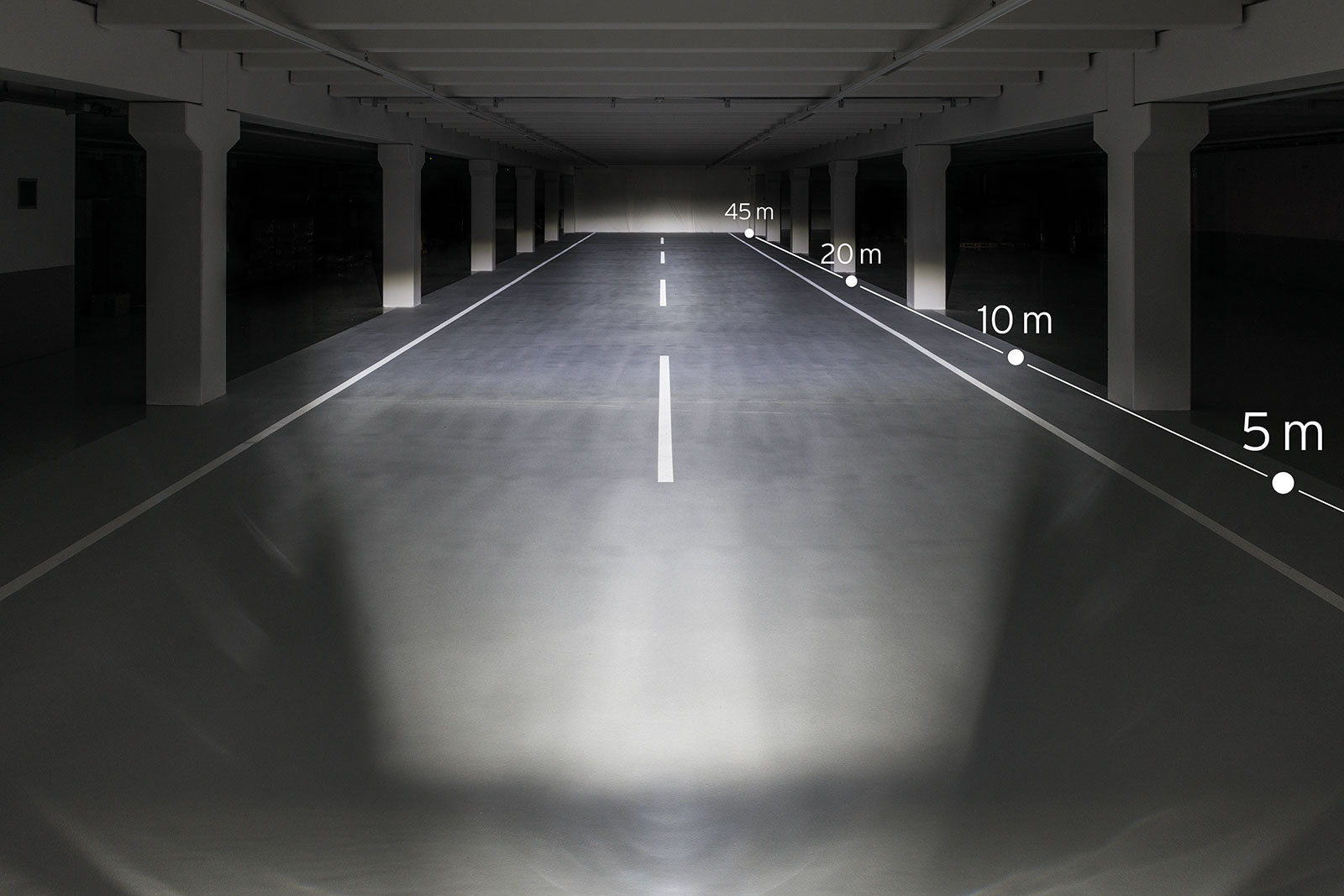 koplamp busch und müller ixon iq premium 80 lux - zwart