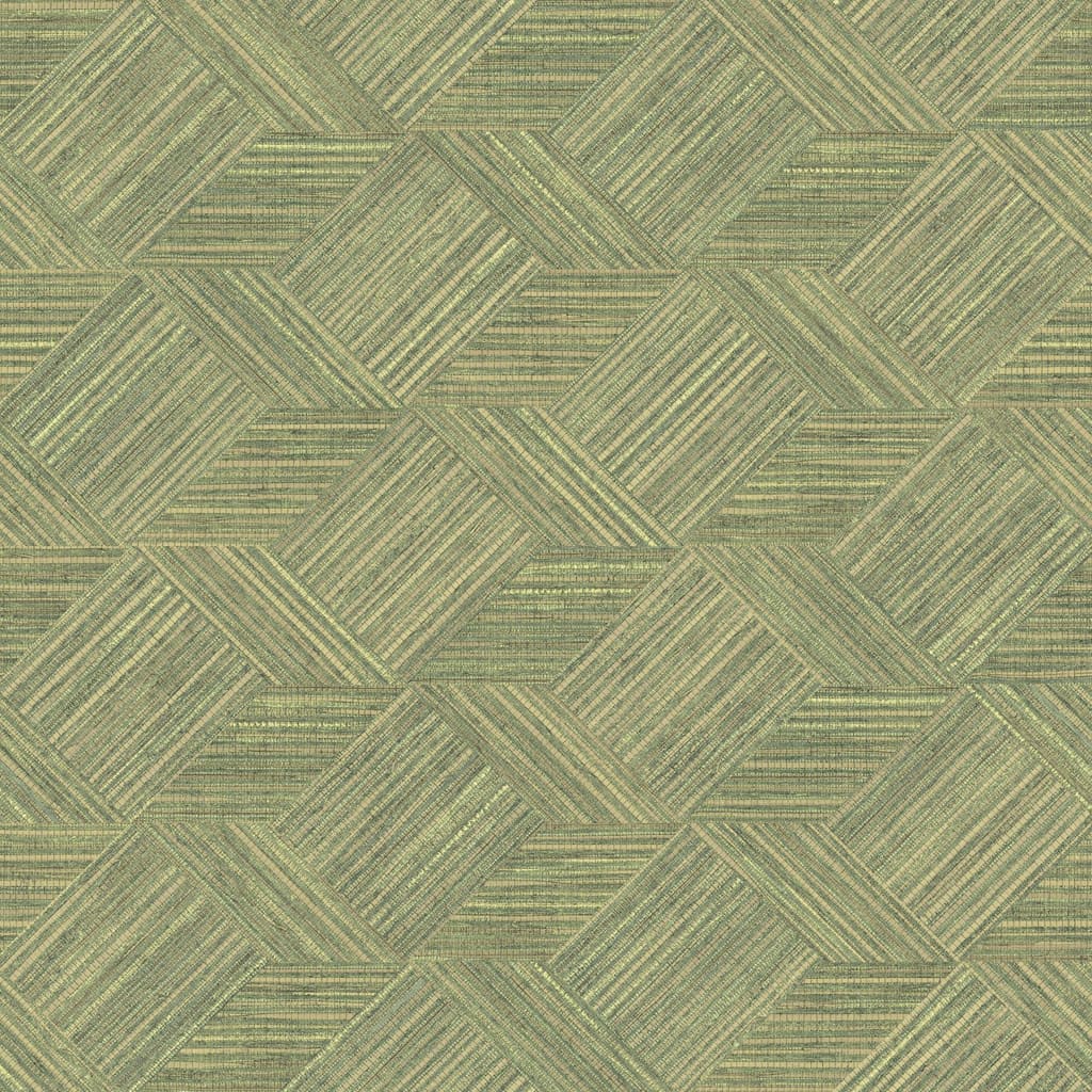 Noordwand behang evergreen wicker natural groen