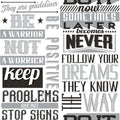 Noordwand behang friends coffee words and letters zwart en wit