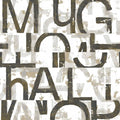 Noordwand Noordwand Behang Friends Coffee Words and Letters zwart en metallic