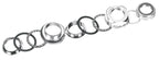 Ergotec balhoofdset 1 a101gk met draad - zilver