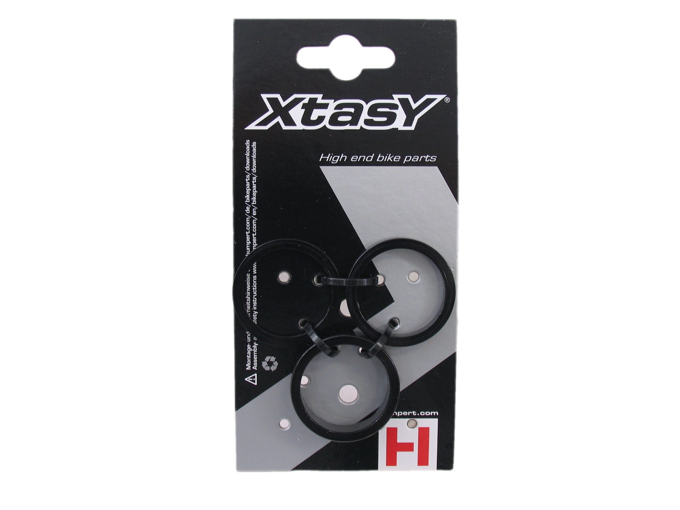 Ergotec spacer-set 11 8 height: 2 5 10 mm