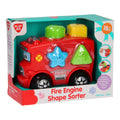 Playgo - vormensorteerder brandweerwagen