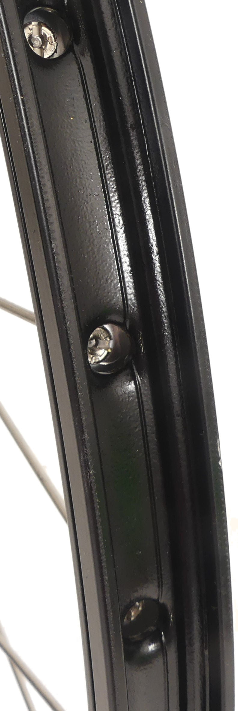 Shimano achterwiel 28 622 x 19c met nexus 7 naaf voor rollerbrake - zwarte geslepen velg met rvs spaken