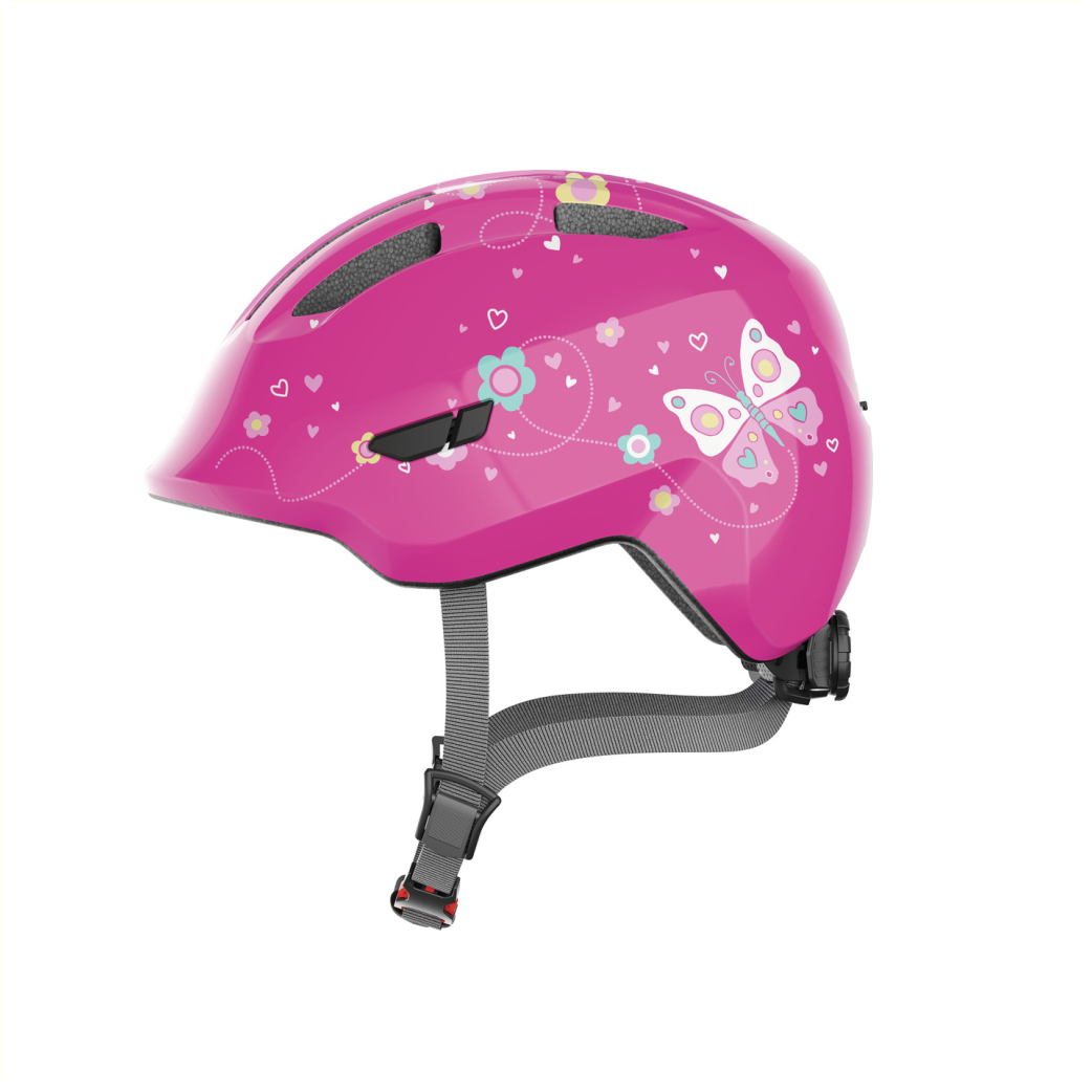 ABUS smiley 3.0 helm s (45-50cm) roze