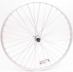 Achterwiel 28 622*21 Parallex velg freewheel naaf met snelspanner zilver