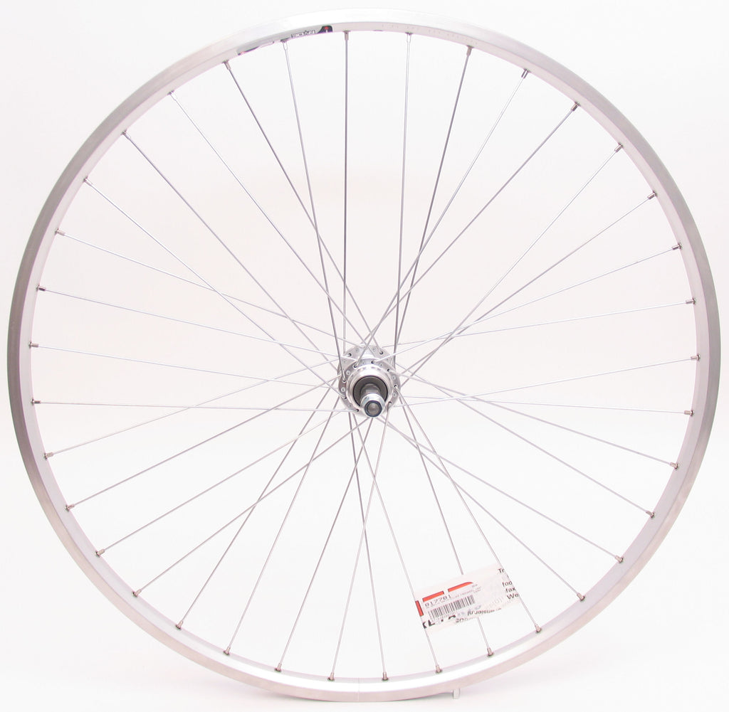Achterwiel 28 x 1 4 zac19 freewheel vast - zilver