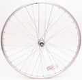Achterwiel 28 x 1 4 zac19 freewheel vast - zilver