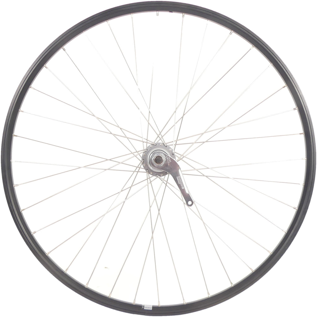 E-vision Achterwiel 28" / 622 x 19C Vision 3 velg ongeslepen met Nexus 3 remnaaf zwart