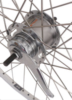 Shimano achterwiel 28 622 x 19c ryde zac19 velg met nexus 7 remnaaf - zilver