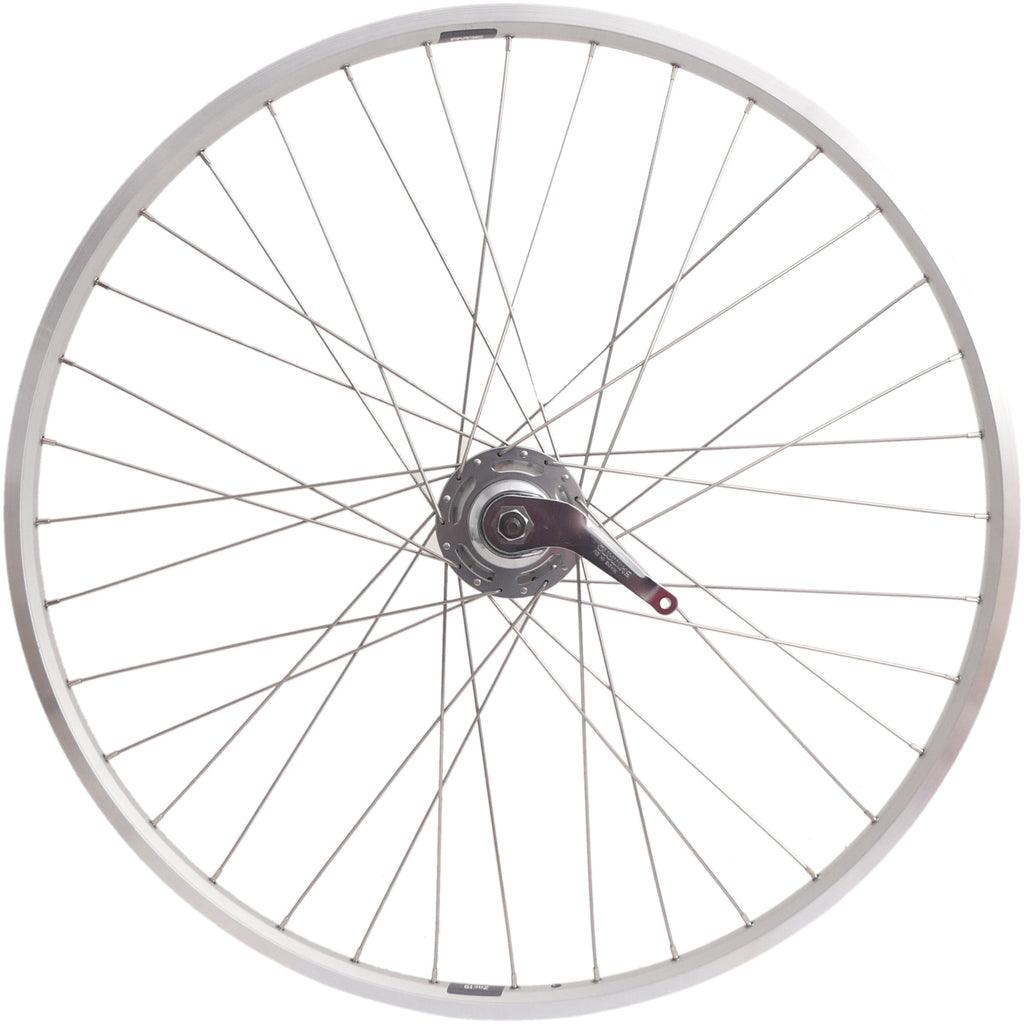Shimano achterwiel 28 622 x 19c ryde zac19 velg met nexus 7 remnaaf - zilver