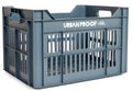 UrbanProof Urban proof fietskrat recycled kunststof 30l faded blauw 40x30x25 cm