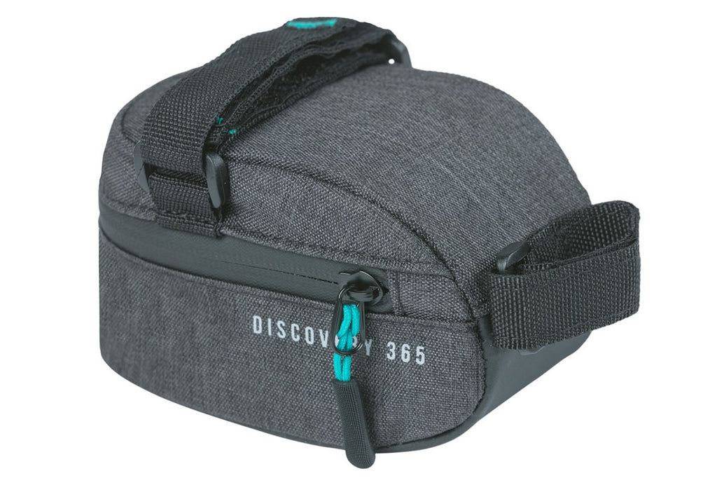 Basil Discovery 365D zadeltas S, zwart melee