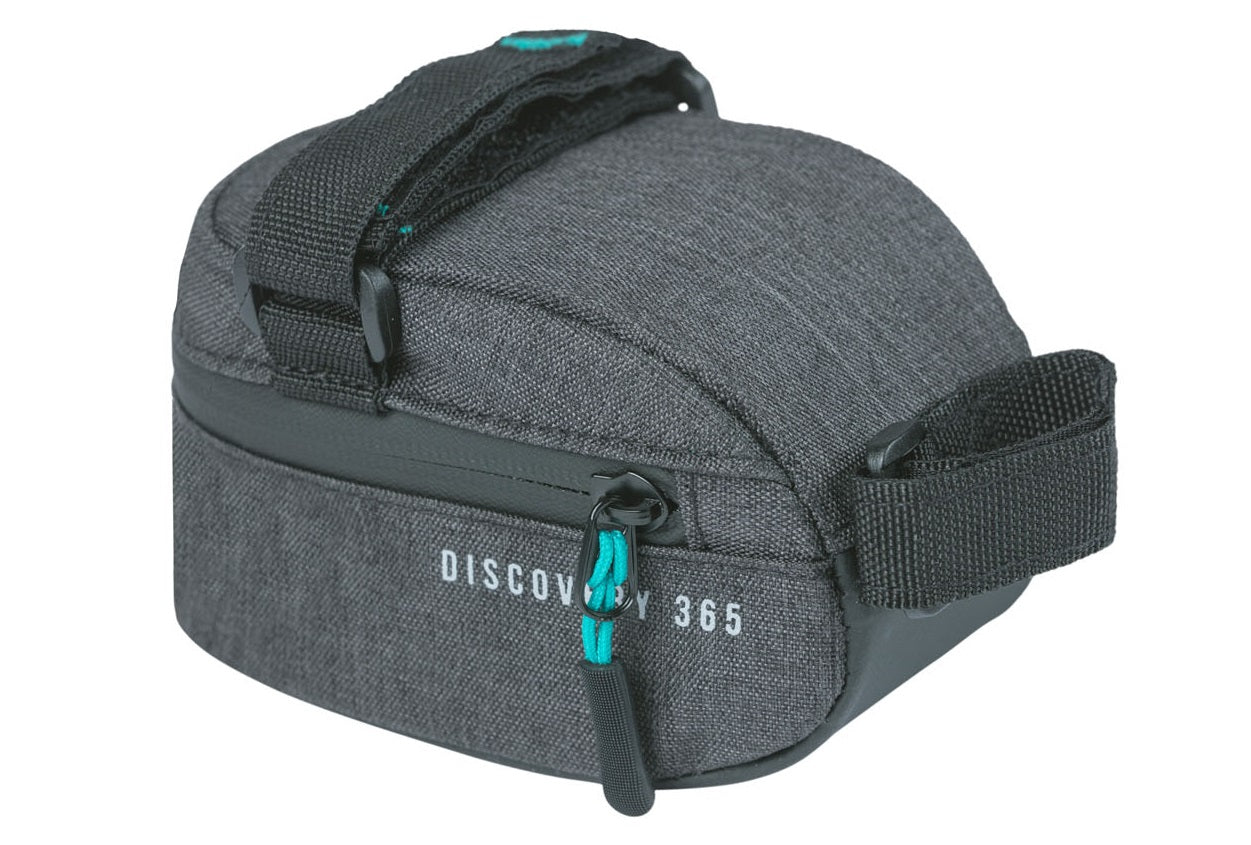 Basil Discovery 365D zadeltas S, zwart melee