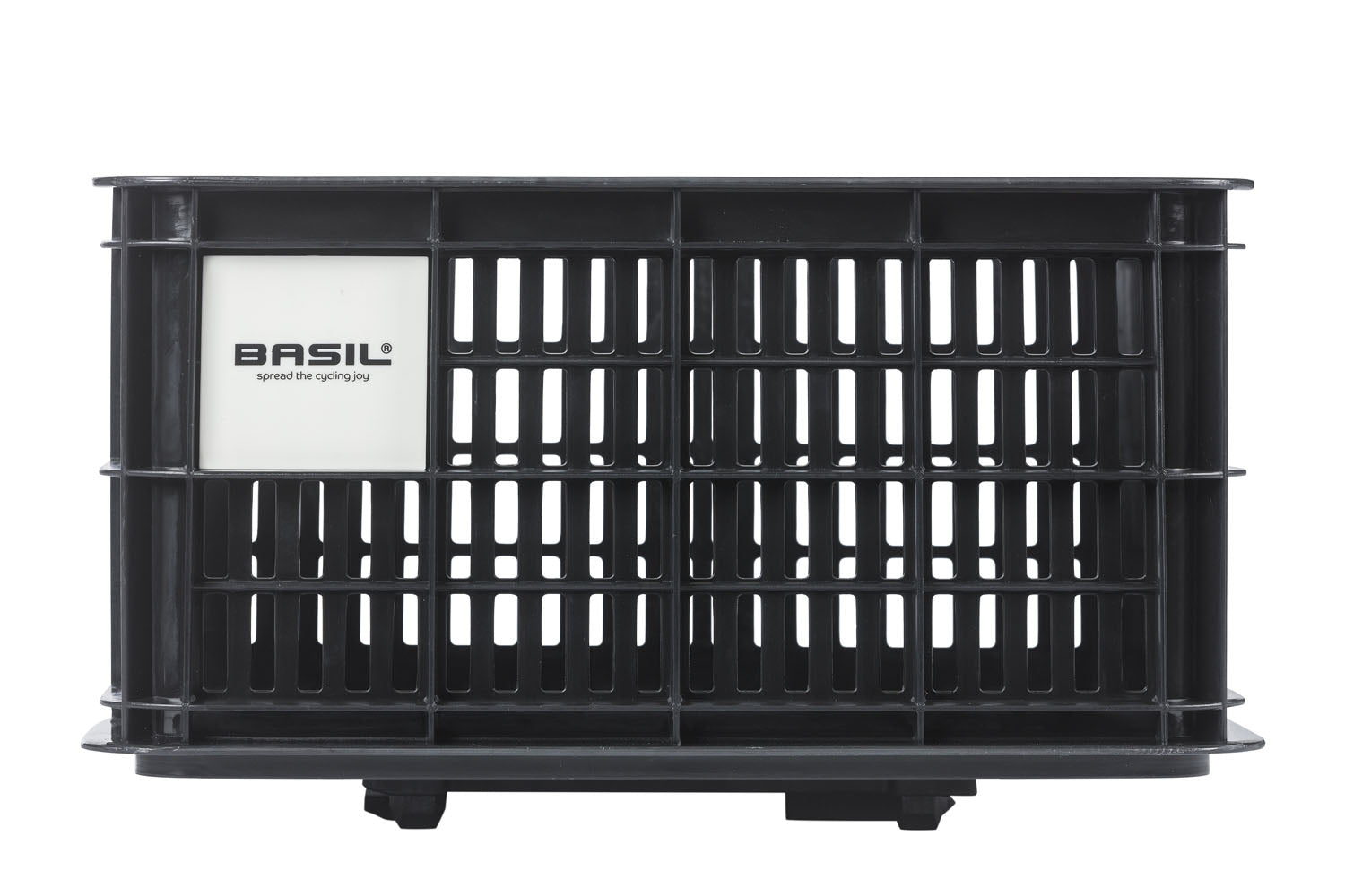 Basil fietskrat S MIK - klein - 17.5 liter - zwart