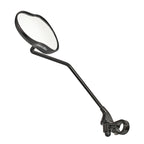 Ergotec spiegel m-99lv rechter montage 122 x 78-66 mm - zwart