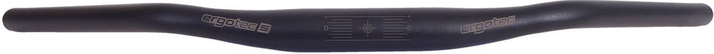 Ergotec stuur ladytown ø31.8mm x 620 mm 16 mm rise - zwart gezandstraald