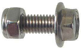 Bofix spatbordbout m5x25 rvs met borgmoer (50 stuks)