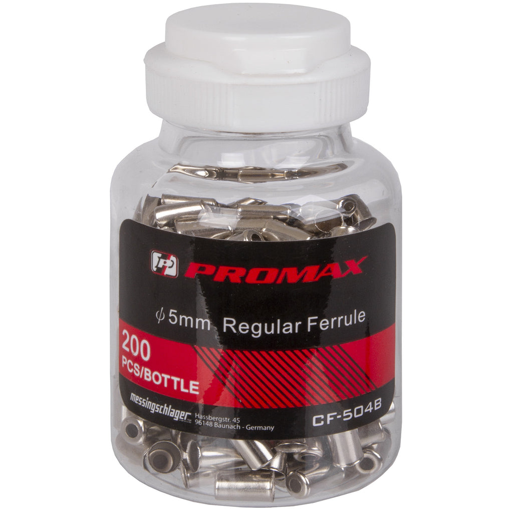 Promax kabelhoedje metaal ø5mm voor remkabel (200 stuks)