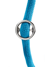 Hunter retrieverlijn met stop freestyle turquoise