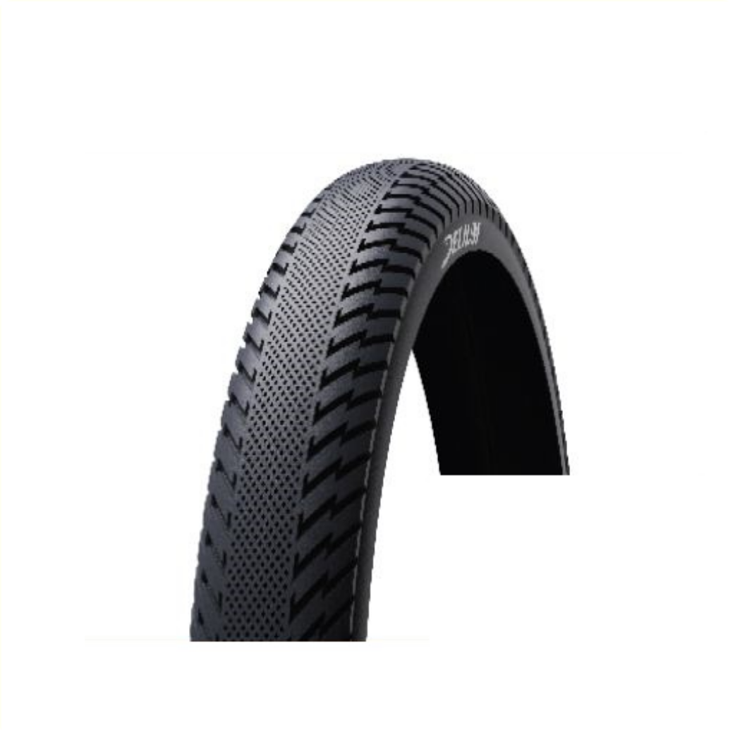 Deli buitenband streetfightr fatbike 102-406 (20x4.00) zwart