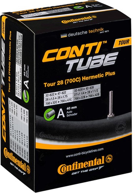 Continental binnenband tour 28 hermetic plus conti tube tour 28 32 47-622 635 a40 her