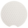Sealskin mat anti-slip rotondo 55 cm wit