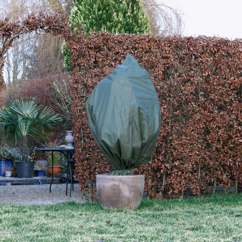 Nature winterafdekhoes met koord, voor planten 1 m x ø 50