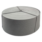 Nature borderrand 3 mm 15cmx40m grijs