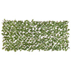 Nature tuinlatwerk met laurier groene bladeren 90x180 cm