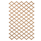 Nature latwerk voor tuin 100x200 cm natuurlijk hout 6041703